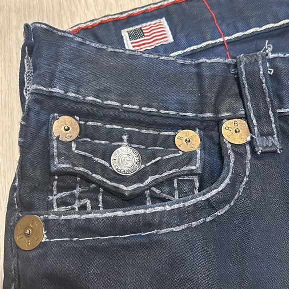 Black Waxed Ricky Super Ts - Picture 4 of 6